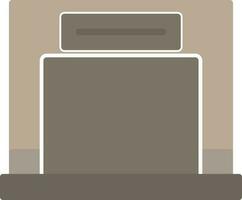 Fireplace Vector Icon Design