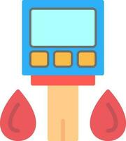 Glucometer Vector Icon Design