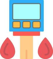 Glucometer Vector Icon Design