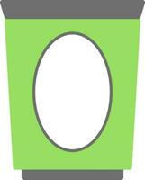 Dustbin Vector Icon Design
