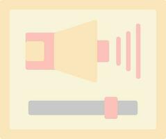 Loud speaker Vector Icon Design