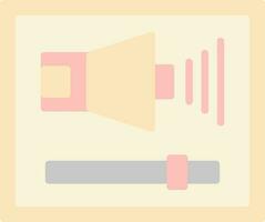 Loud speaker Vector Icon Design