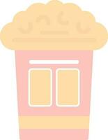 Popcorn Vector Icon Design