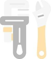 Pipe wrench Vector Icon Design