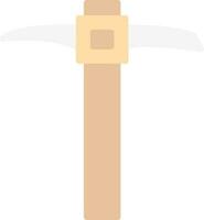 Pickaxe Vector Icon Design