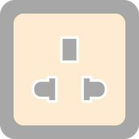 Socket Vector Icon Design