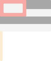 Flag Vector Icon Design