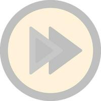 Fast Forward Vector Icon Design