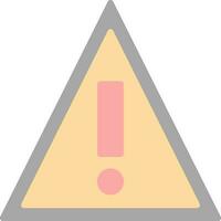 Warning Vector Icon Design