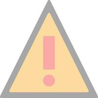 Warning Vector Icon Design