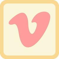 Vimeo Square Logo Vector Icon Design