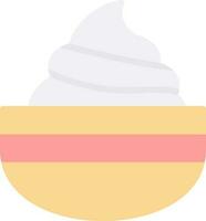Cream Vector Icon Design
