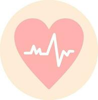 Heartbeat Vector Icon Design