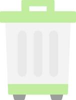 Waste bin Vector Icon Design