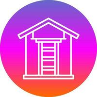 Ladder Vector Icon Design