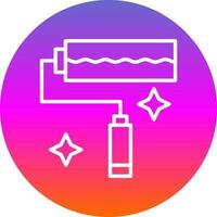 Paint Roller Vector Icon Design