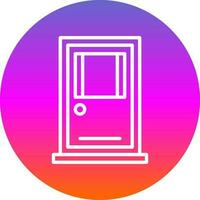 Door Vector Icon Design