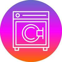Dry Machine Vector Icon Design