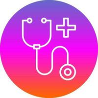 Stethoscope tool Vector Icon Design