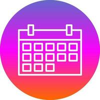 diseño de icono de vector de calendario