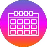 diseño de icono de vector de calendario