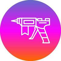 Glue gun Vector Icon Design