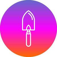 Trowel Vector Icon Design