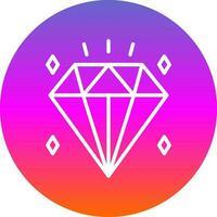 Diamond Vector Icon Design