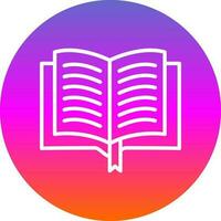 Reading Vector Icon Design