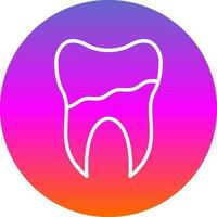 Odontology Vector Icon Design