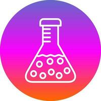 Flask Vector Icon Design
