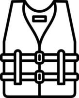 Life vest Vector Icon Design