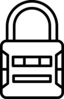 Padlock Vector Icon Design