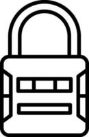 Padlock Vector Icon Design