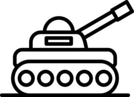 Tank Vector Icon Design