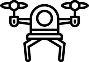 Drone Vector Icon Design