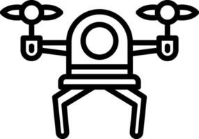 diseño de icono de vector de dron