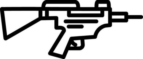 diseño de icono de vector de pistola