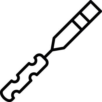 Chisel Vector Icon Design