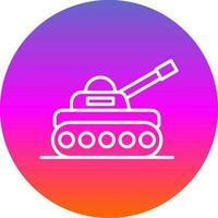 Tank Vector Icon Design