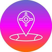 Tracker Vector Icon Design