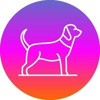 Dog Vector Icon Design