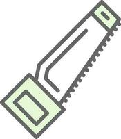 Hand Saw Vector Icon Design