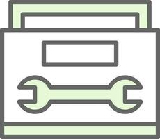 Spanner Vector Icon Design