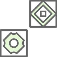 Tiles Design Vector Icon Design