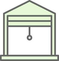 Garage Vector Icon Design