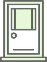 Door Vector Icon Design