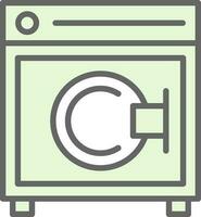 Dry Machine Vector Icon Design