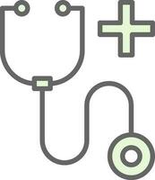 Stethoscope tool Vector Icon Design