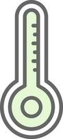 Thermometer Vector Icon Design